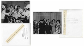 Lot of Twenty 10 x 8 Glossy Photos Featuring Shemp, From Various Three Stooges Films -- Very Good Condition